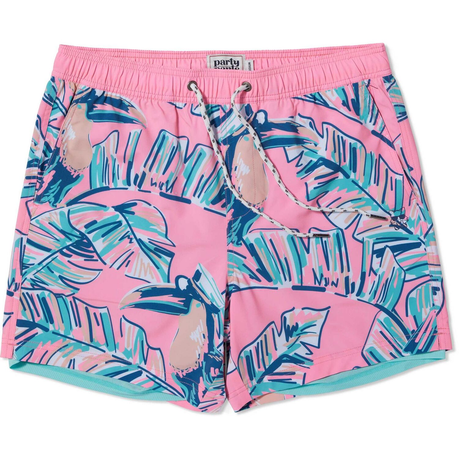 Мужские спортивные шорты Captn Toucan на подкладке Party Pants, Pink
Мужские спортивные шорты Captn Toucan на подкладке Party Pants, Pink