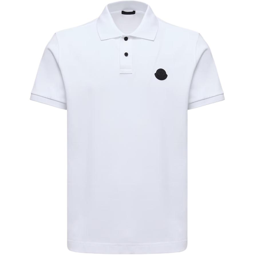 Поло с коротким рукавом и нашивкой с логотипом Moncler, белый
Поло с коротким рукавом и нашивкой с логотипом Moncler, белый