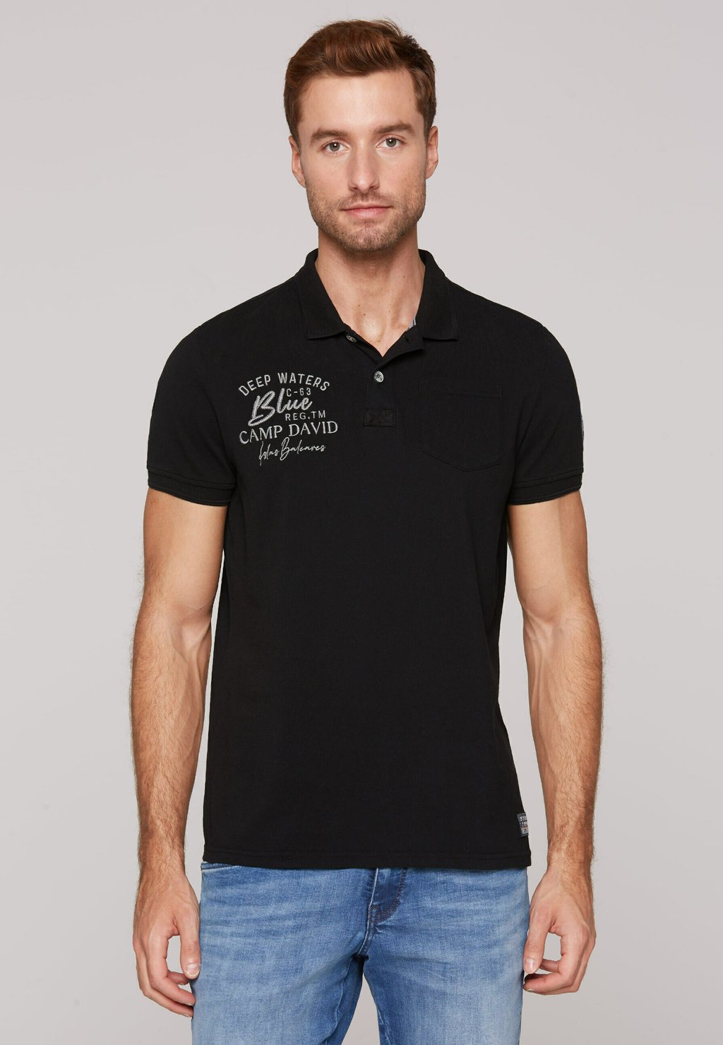 Рубашка поло MIT RÜCKEN-ARTWORK Camp David, черный
Рубашка поло MIT RÜCKEN-ARTWORK Camp David, черный