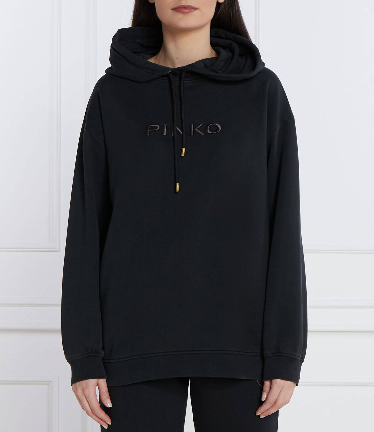 Толстовка Pinko Loose fit, черный
Толстовка Pinko Loose fit, черный