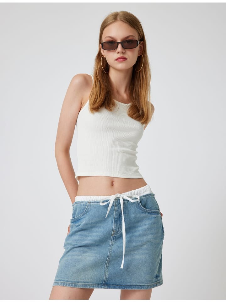 Мини-юбка KOTON Rock, цвет Mittel Indigo
Мини-юбка KOTON Rock, цвет Mittel Indigo