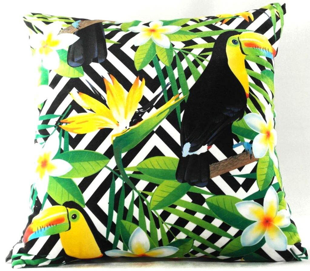Роскошная подушка Casa Padrino California Parrots & Flowers разноцветная 45 х 45 см - элегантная декоративная подушка из тончайшей бархатной ткани
Роскошная подушка Casa Padrino California Parrots & Flowers разноцветная 45 х 45 см - элегантная декоративная подушка из тончайшей бархатной ткани