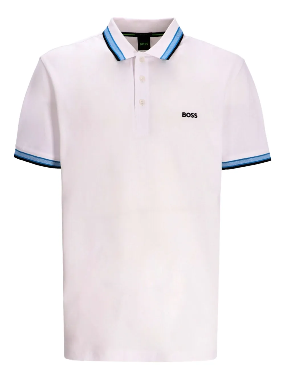 Рубашка поло с контрастной отделкой BOSS, белый
Рубашка поло с контрастной отделкой BOSS, белый