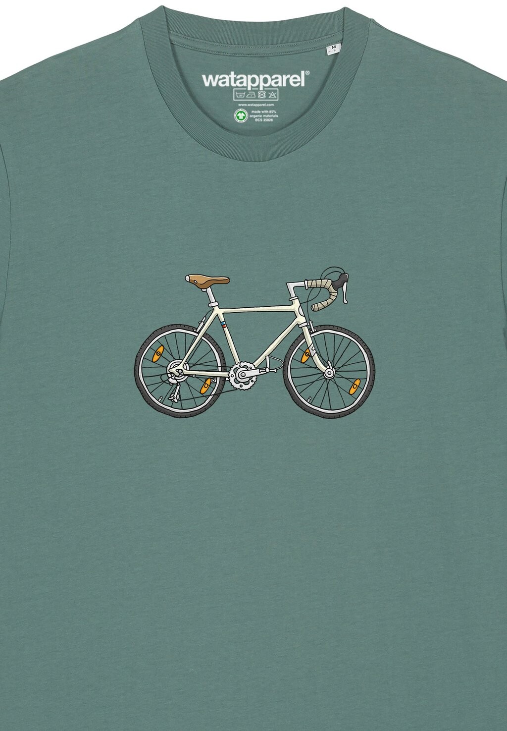 Футболка с принтом BIKE watapparel, темно-зеленый
Футболка с принтом BIKE watapparel, темно-зеленый