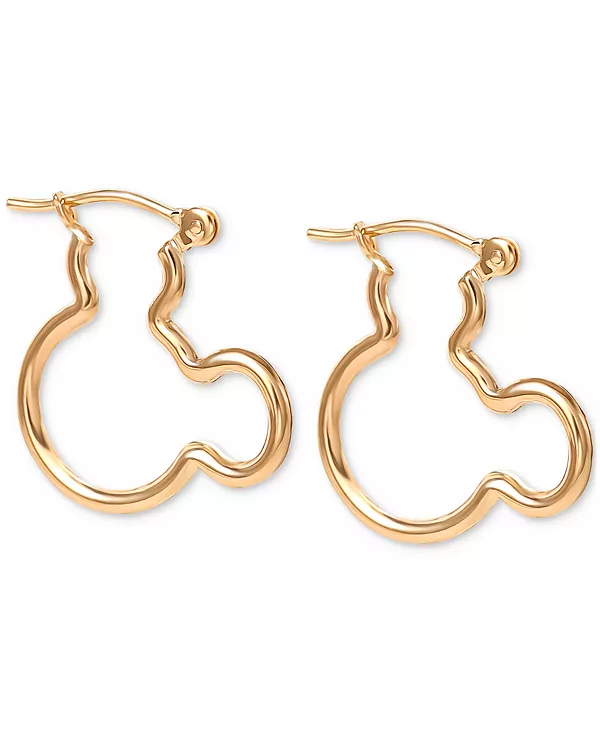 Маленькие серьги-кольца с силуэтом Микки Мауса из 10-каратного желтого золота (3/4 дюйма) Disney, gold
Маленькие серьги-кольца с силуэтом Микки Мауса из 10-каратного желтого золота (3/4 дюйма) Disney, gold