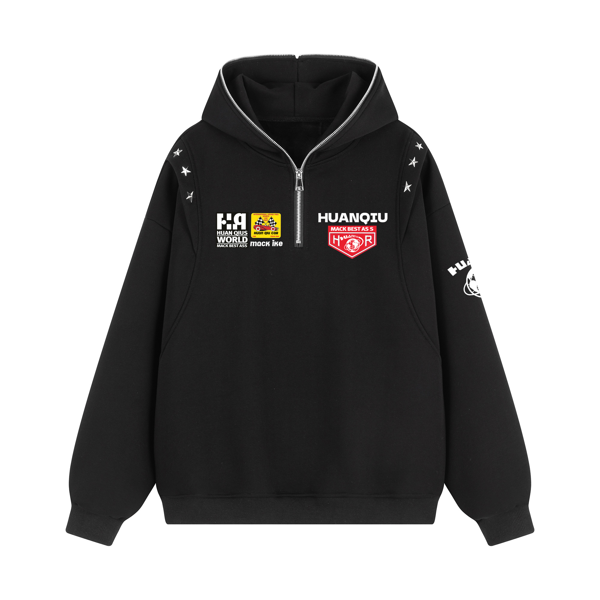 Толстовка Unisex Hooded Moderate Regular HUANQIU, черный
Толстовка Unisex Hooded Moderate Regular HUANQIU, черный