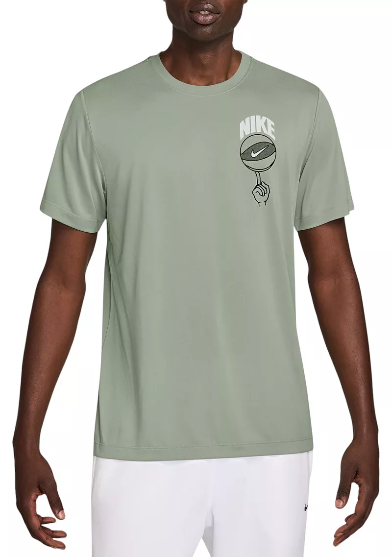 Мужская бейсбольная футболка с графическим рисунком Nike Dri-FIT Icon, цвет Jade Horizon
Мужская бейсбольная футболка с графическим рисунком Nike Dri-FIT Icon, цвет Jade Horizon