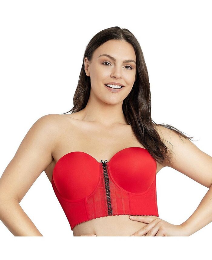 Женский удлиненный бюстгальтер без бретелек Shea PARFAIT, красный
Женский удлиненный бюстгальтер без бретелек Shea PARFAIT, красный