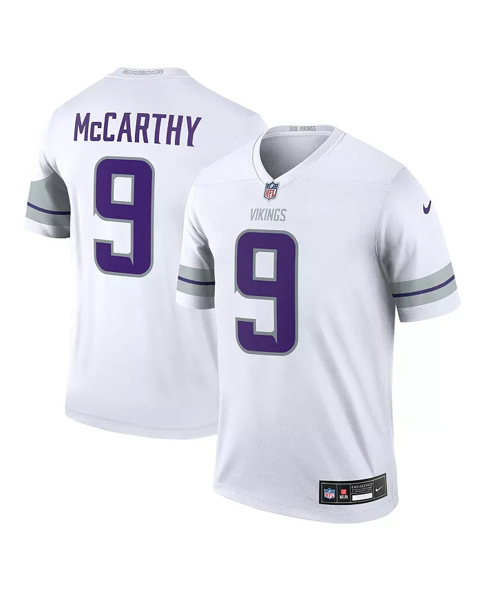 Мужская футболка J.J. McCarthy White Minnesota Vikings Alternate Legend Player Performance Top Nike
Мужская футболка J.J. McCarthy White Minnesota Vikings Alternate Legend Player Performance Top Nike