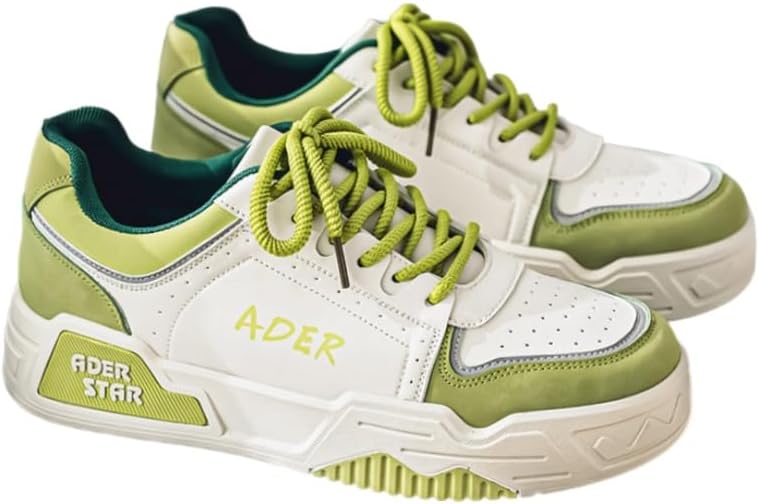 Мужские модные кроссовки на толстой подошве из кожи - комфортная и мягкая подкладка, противоскользящая и износостойкая подошва, подходят для всех сезонов, для прогулок и занятий спортом Clolinde, светло-зеленый
Мужские модные кроссовки на толстой подошве из кожи - комфортная и мягкая подкладка, противоскользящая и износостойкая подошва, подходят для всех сезонов, для прогулок и занятий спортом Clolinde, светло-зеленый