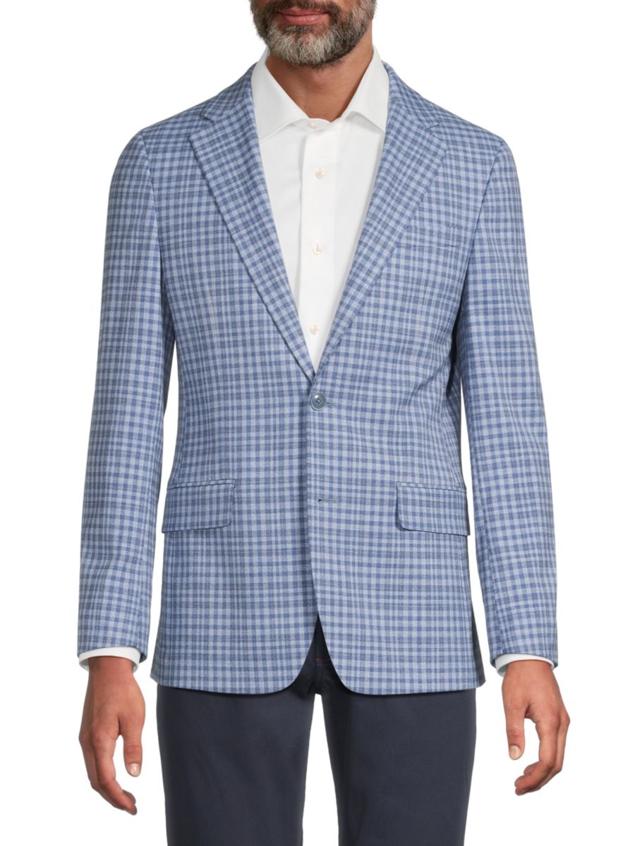 Спортивное пальто в клетку Slim-Fight Original Penguin, синий
Спортивное пальто в клетку Slim-Fight Original Penguin, синий