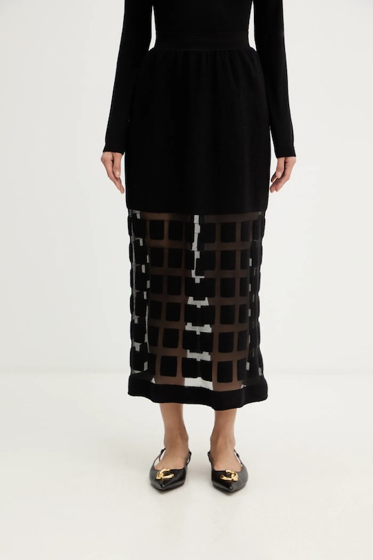 Шерстяная юбка Liviana Conti, черный
Шерстяная юбка Liviana Conti, черный