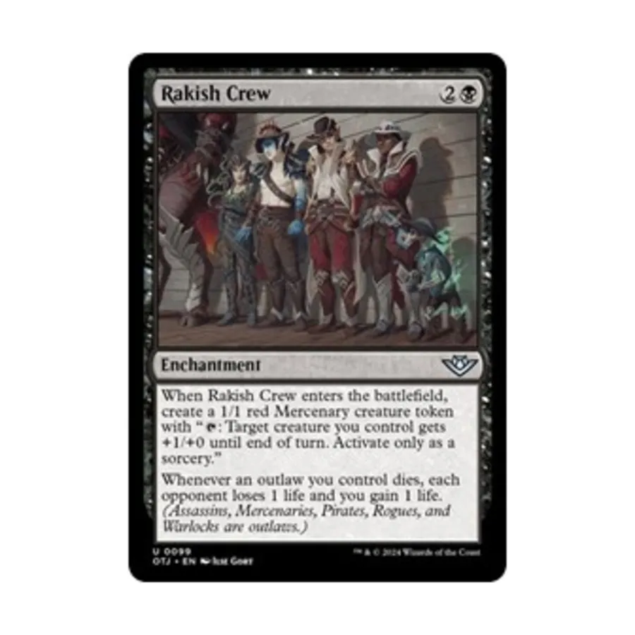 CCG Ракиш Крю (Ю), MTG - Outlaws of Thunder Junction
CCG Ракиш Крю (Ю), MTG - Outlaws of Thunder Junction