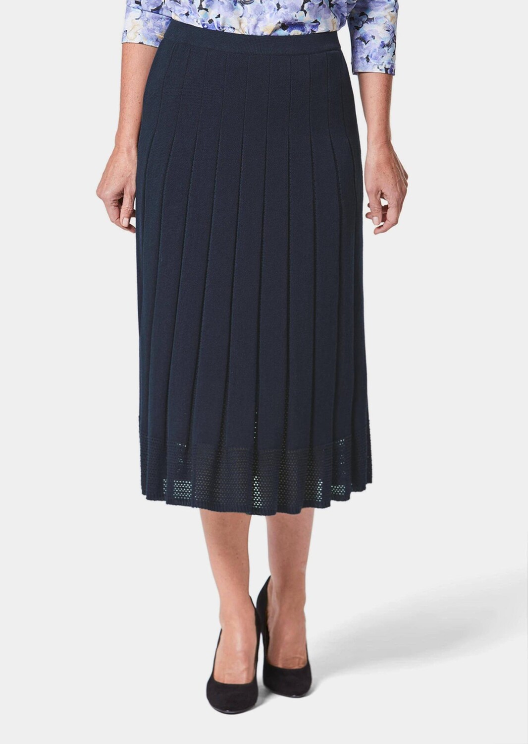 Юбка до колена GOLDNER Strick, морской
Юбка до колена GOLDNER Strick, морской