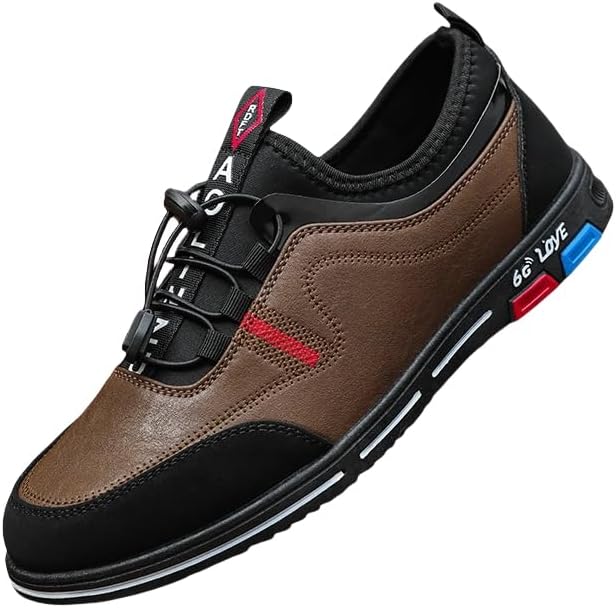Мужские повседневные кроссовки с мягкой подошвой - деловой стиль, Спортивная обувь, простая и удобная, дизайн для ношения одной обуви Hoalox, темно-коричневый
Мужские повседневные кроссовки с мягкой подошвой - деловой стиль, Спортивная обувь, простая и удобная, дизайн для ношения одной обуви Hoalox, темно-коричневый