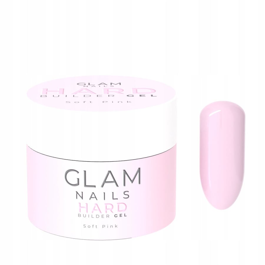 Гель-гель Glam Nails Hard Builder Gel, нежно-розовый, 15 мл
Гель-гель Glam Nails Hard Builder Gel, нежно-розовый, 15 мл