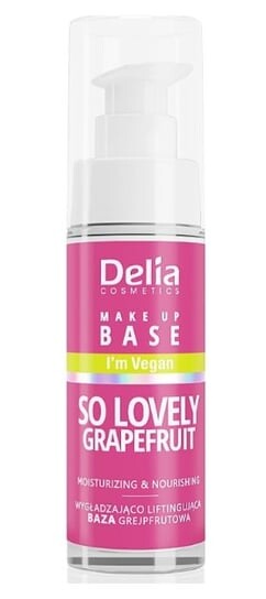 Питательная основа под макияж с грейпфрутом, 30 мл Delia, So Lovely, Delia Cosmetics
Питательная основа под макияж с грейпфрутом, 30 мл Delia, So Lovely, Delia Cosmetics