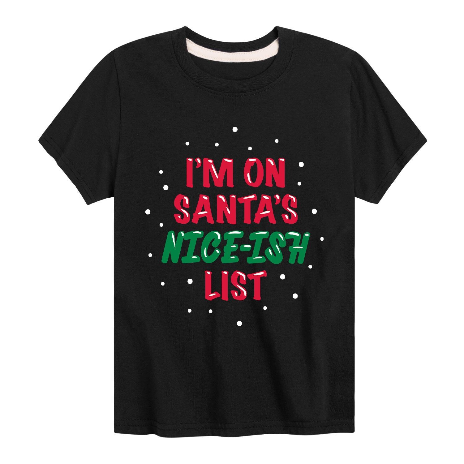 Футболка с рисунком Santas Nice Ish List для мальчиков 8–20 лет Licensed Character
Футболка с рисунком Santas Nice Ish List для мальчиков 8–20 лет Licensed Character