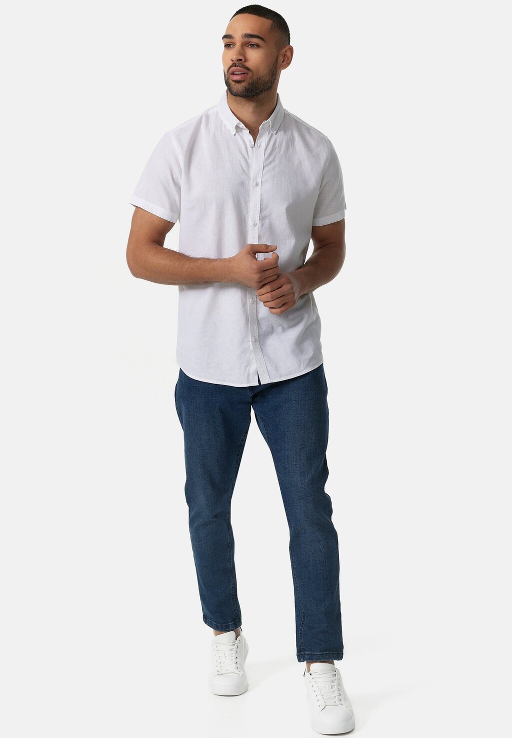 Рубашка Kurzarm Inbravida INDICODE JEANS, белый
Рубашка Kurzarm Inbravida INDICODE JEANS, белый