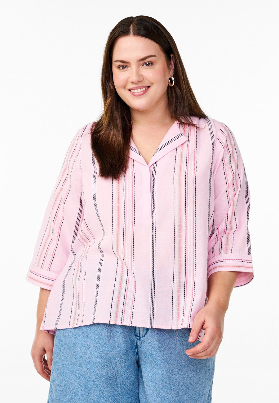 Блуза Zizzi Blouse, Ballerina Stripe/Light Red
Блуза Zizzi Blouse, Ballerina Stripe/Light Red