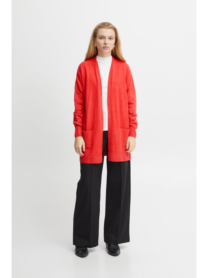 ICHI Свободный кардиган IHALPA, ярко-красный
ICHI Свободный кардиган IHALPA, ярко-красный