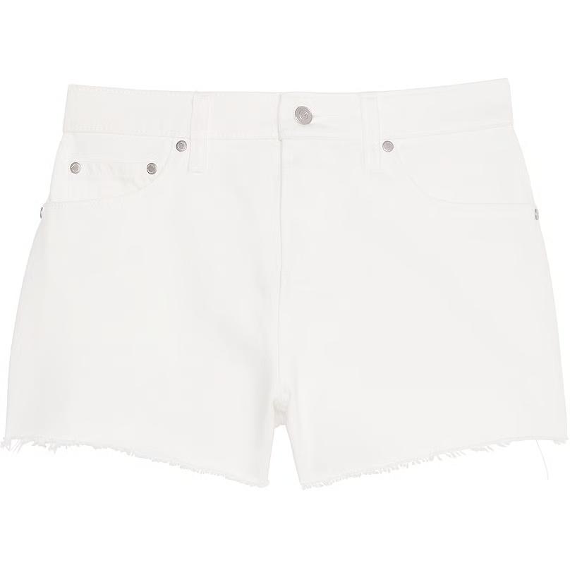 Victoria's Secret Белые женские джинсовые шорты
Victoria's Secret Белые женские джинсовые шорты