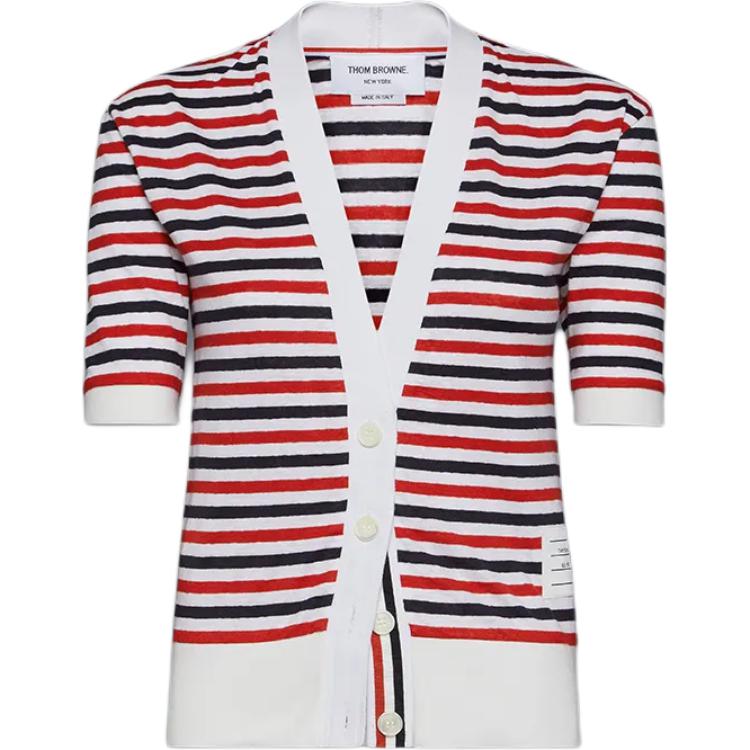 Полосатый льняной кардиган THOM BROWNE, multicolor
Полосатый льняной кардиган THOM BROWNE, multicolor