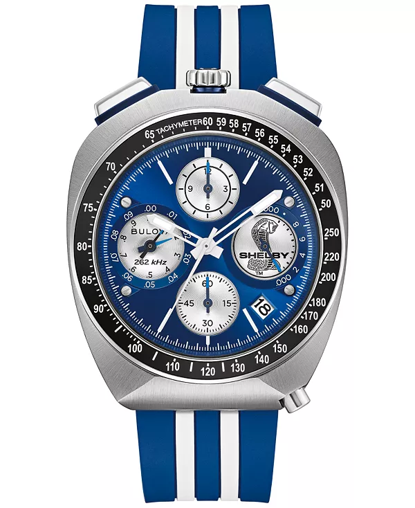 Мужские часы Shelby Chronograph, лимитированная серия, посвященная 150-летию, двухцветный каучуковый корпус, 43 мм Bulova, two-tone
Мужские часы Shelby Chronograph, лимитированная серия, посвященная 150-летию, двухцветный каучуковый корпус, 43 мм Bulova, two-tone