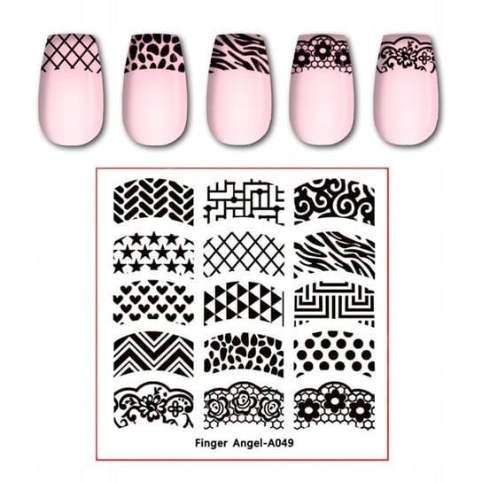 ФРАНЦУЗСКИЙ штамп для ногтей, Frezarkowo 
ФРАНЦУЗСКИЙ штамп для ногтей, Frezarkowo