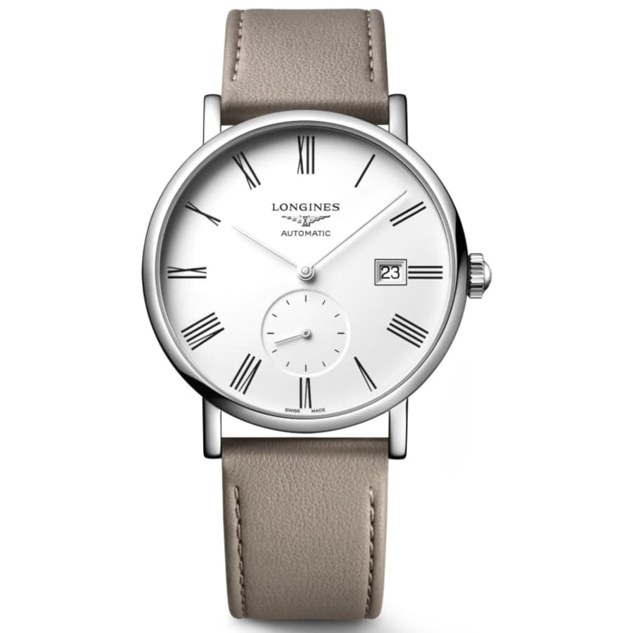Часы Longines Elegant Collection с белым циферблатом и кожаным ремешком для мужчин L4.812.4.11.2
Часы Longines Elegant Collection с белым циферблатом и кожаным ремешком для мужчин L4.812.4.11.2
