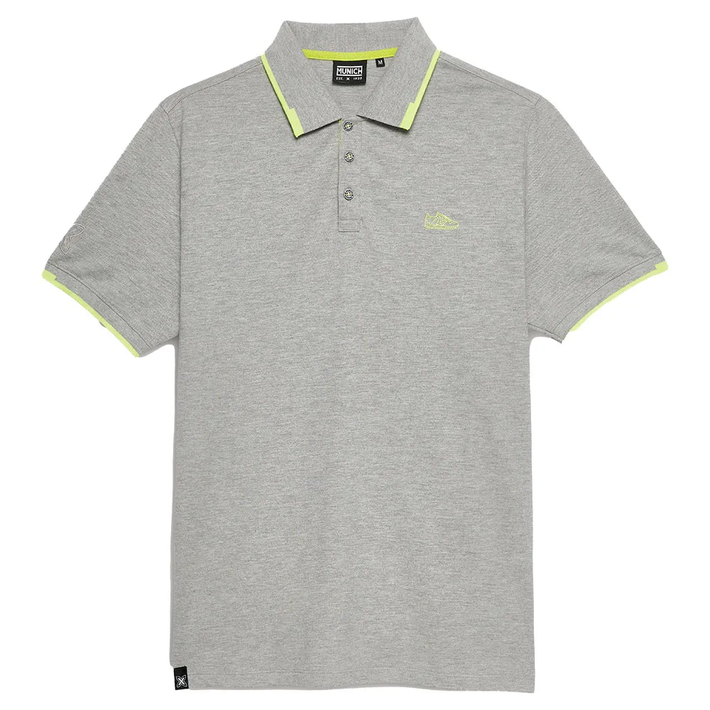 Поло с коротким рукавом Munich Slam Lifestyle, серый
Поло с коротким рукавом Munich Slam Lifestyle, серый