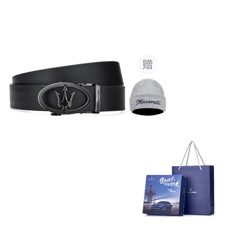 Maserati Мужской кожаный ремень, черный, ширина 3,5 см
Maserati Мужской кожаный ремень, черный, ширина 3,5 см