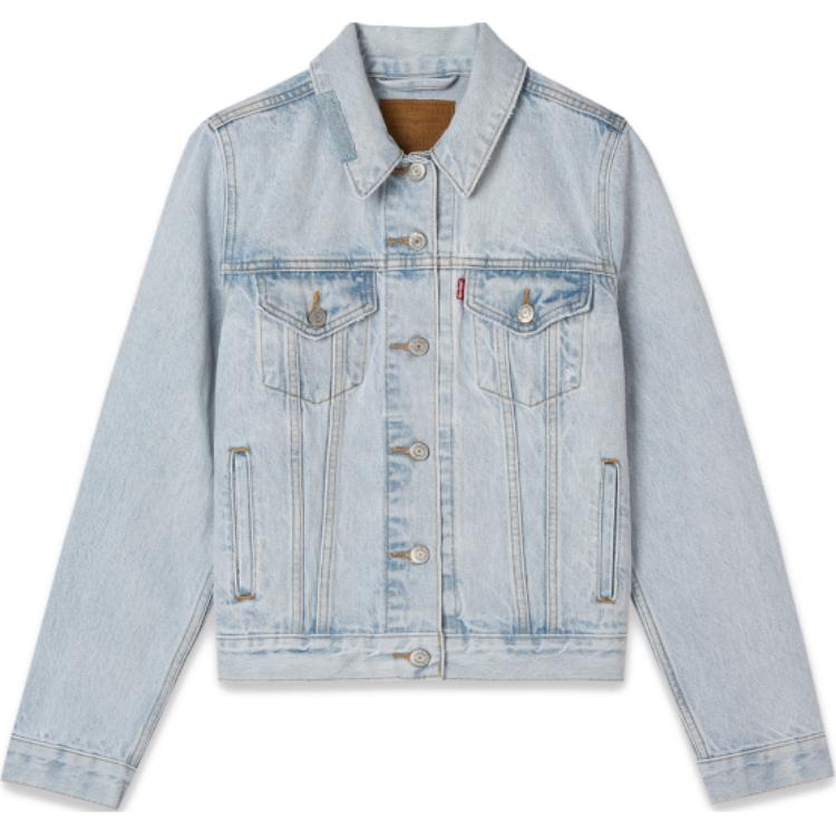 Levis Джинсовая куртка Levi’s женская светло-голубая стираемая, Light Blue Washable
Levis Джинсовая куртка Levi’s женская светло-голубая стираемая, Light Blue Washable