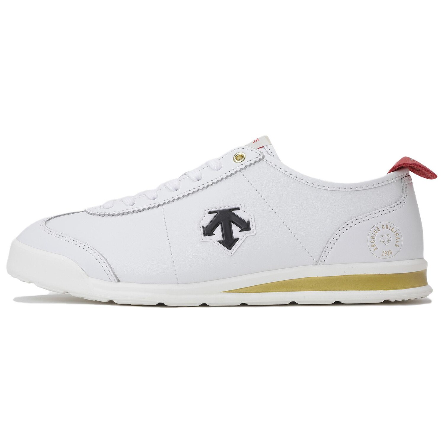 Кроссовки Crontempo унисекс с низким верхом, бело-красно-золотистые Descente
Кроссовки Crontempo унисекс с низким верхом, бело-красно-золотистые Descente