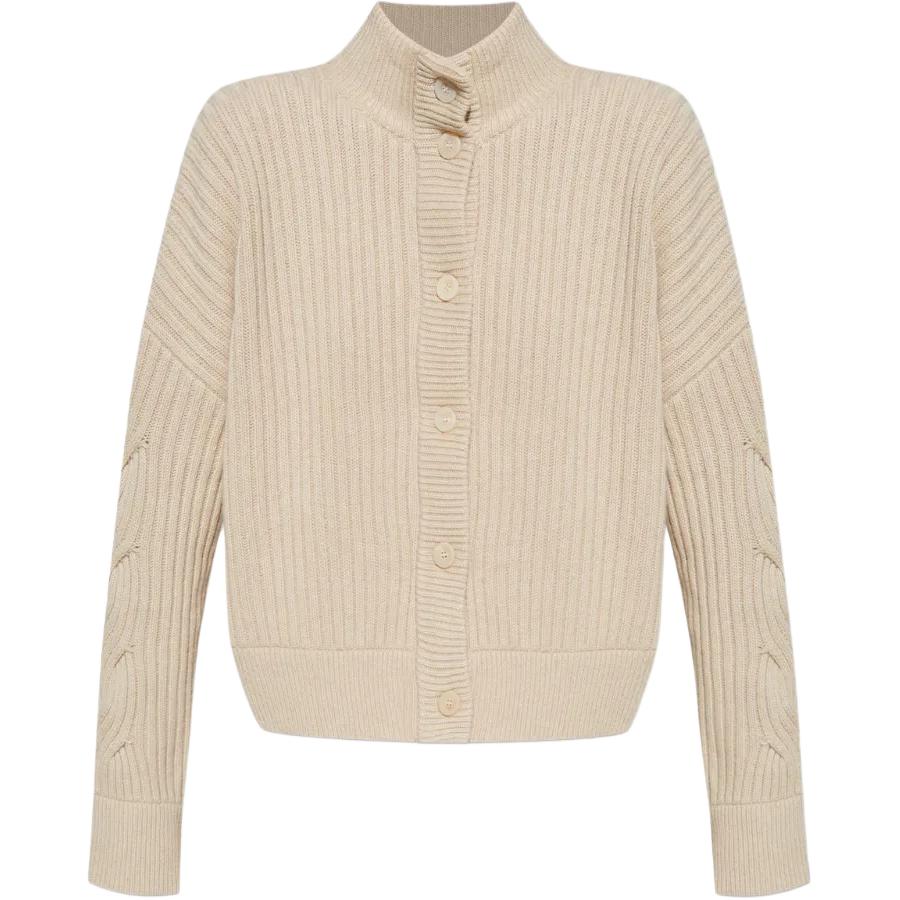 MaxMara Кардиган Max Mara кабельной вязки с резинкой
MaxMara Кардиган Max Mara кабельной вязки с резинкой
