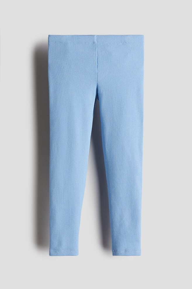 Леггинсы из ребристого джерси H&M, синий
Леггинсы из ребристого джерси H&M, синий