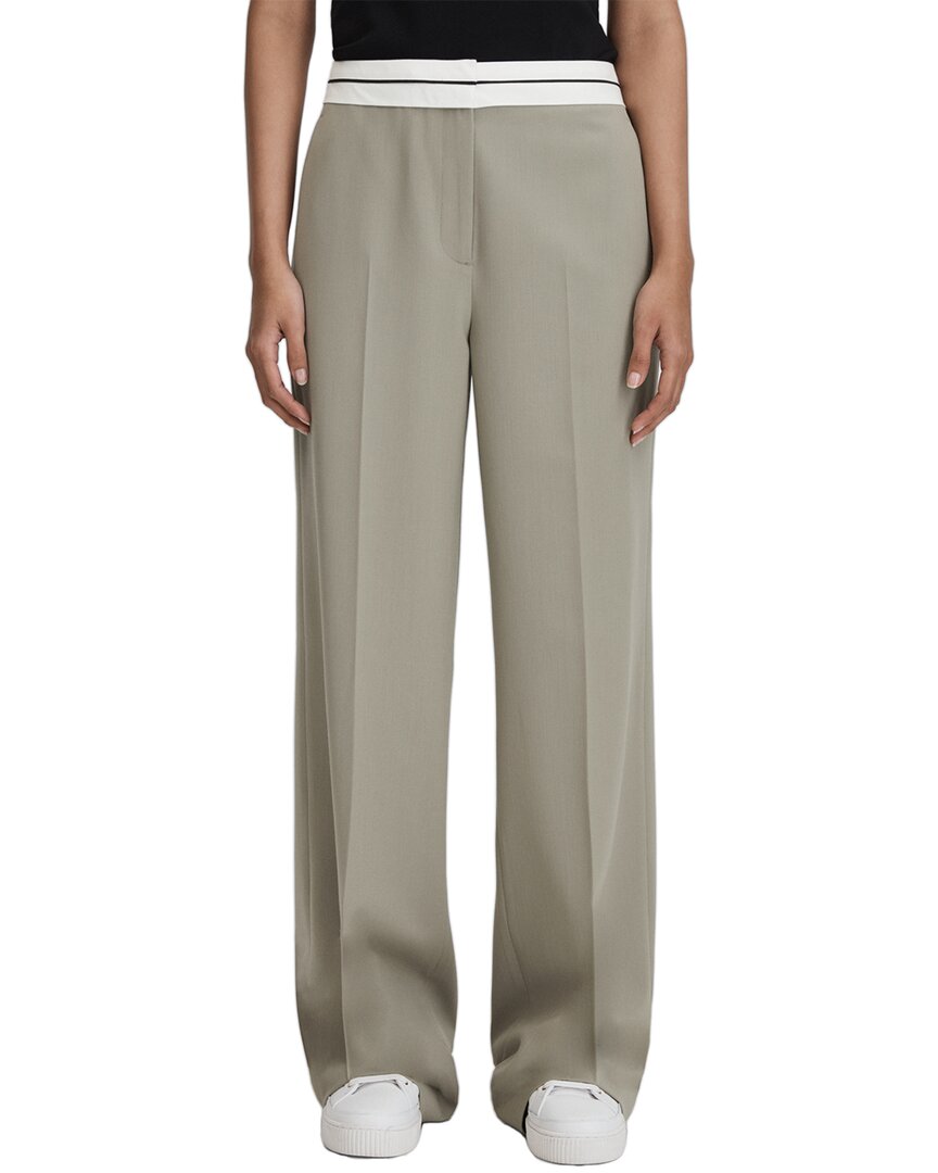 Рейс Уитли брюки широкого кроя из шерстяной смеси Reiss, зеленый
Рейс Уитли брюки широкого кроя из шерстяной смеси Reiss, зеленый