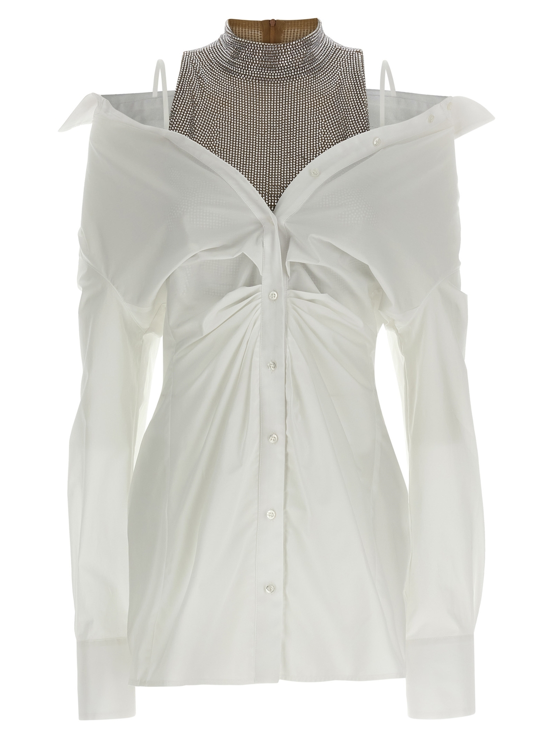 Платье-рубашка Giuseppe Di Morabito, белый
Платье-рубашка Giuseppe Di Morabito, белый