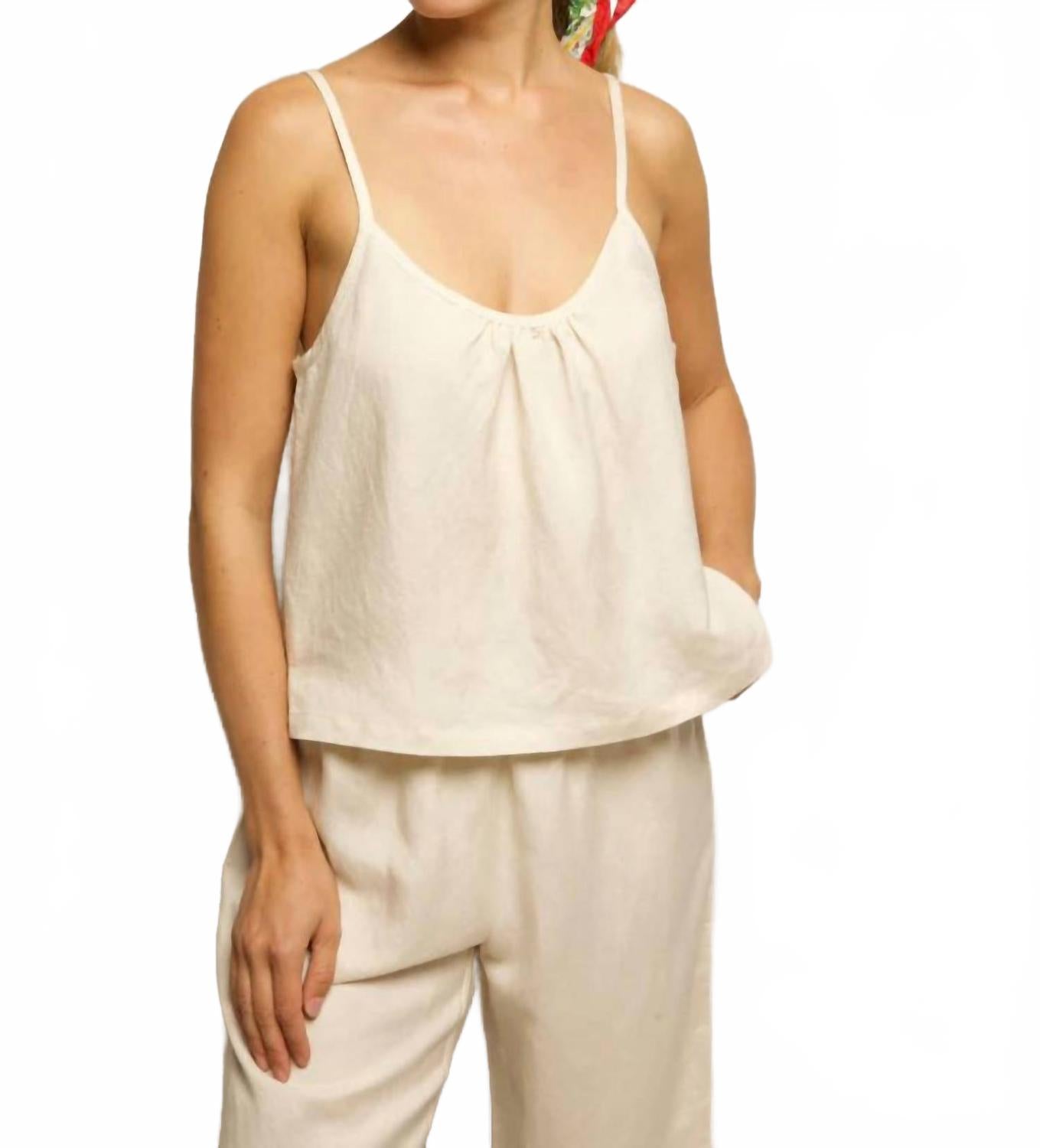 Паулетт Льняной топ в цвете сахар PERFECTWHITETEE, Sugar
Паулетт Льняной топ в цвете сахар PERFECTWHITETEE, Sugar