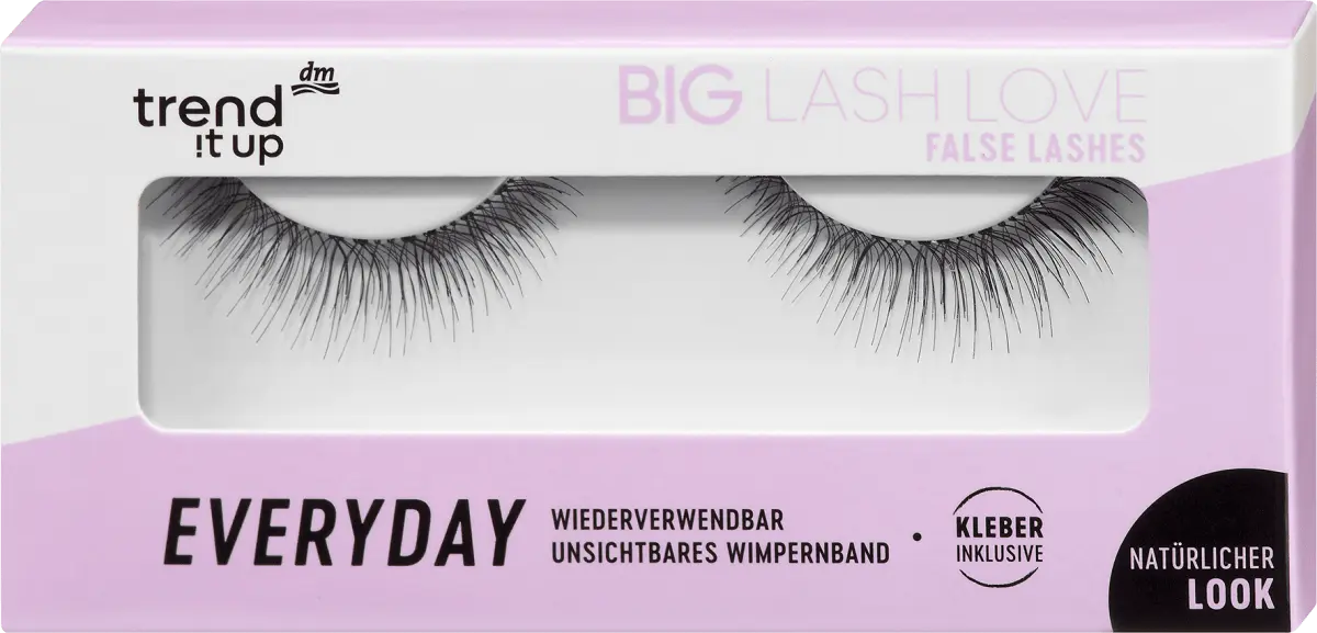 Накладные ресницы Big Lash Love False Everyday (1 пара) 1,4 г trend !t up
Накладные ресницы Big Lash Love False Everyday (1 пара) 1,4 г trend !t up