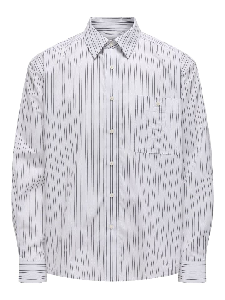 Рубашка ONLY & SONS, темно-синий
Рубашка ONLY & SONS, темно-синий