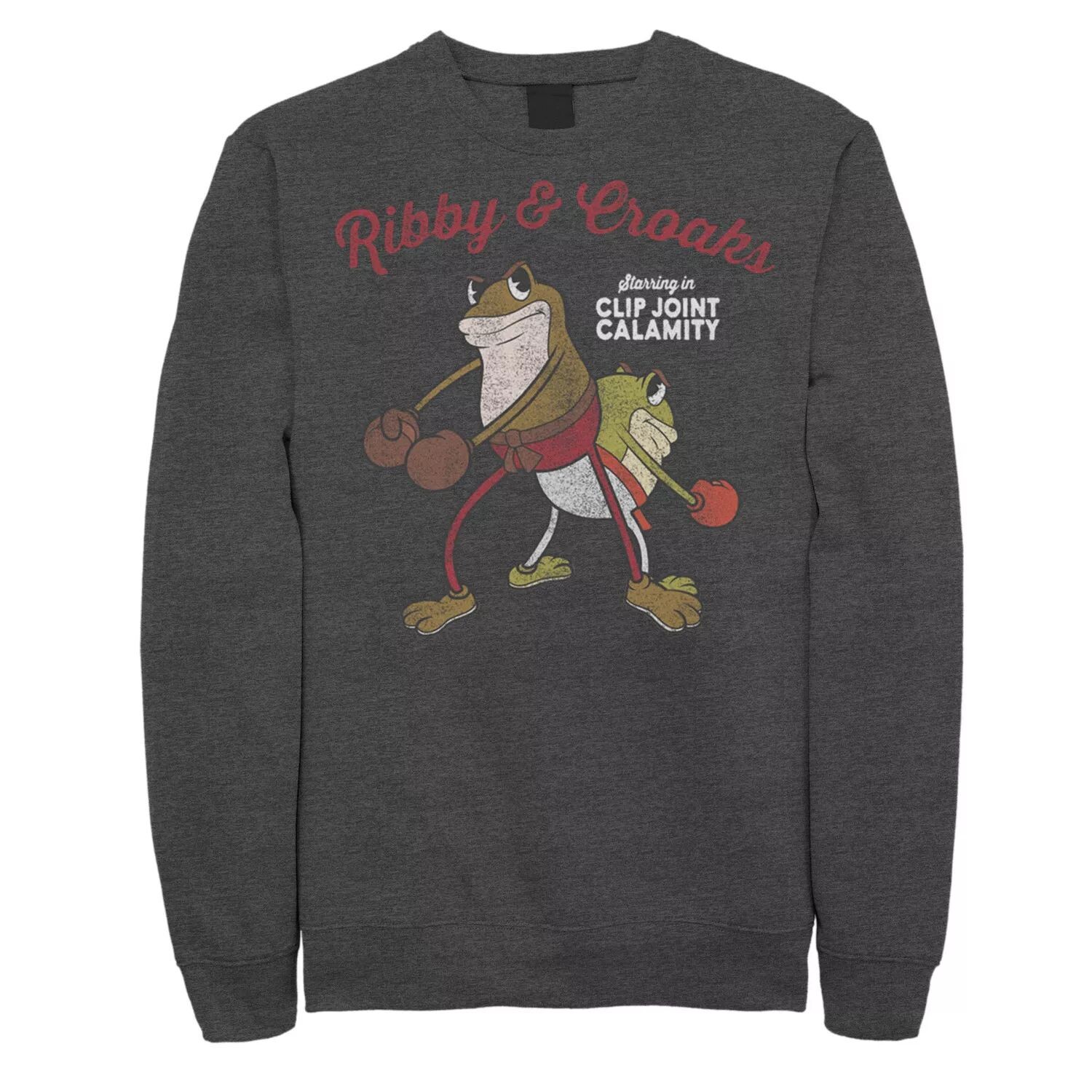 Мужской флисовый пуловер с рисунком Cuphead Ribby And Croaks Clip Joint Calamity Licensed Character
Мужской флисовый пуловер с рисунком Cuphead Ribby And Croaks Clip Joint Calamity Licensed Character