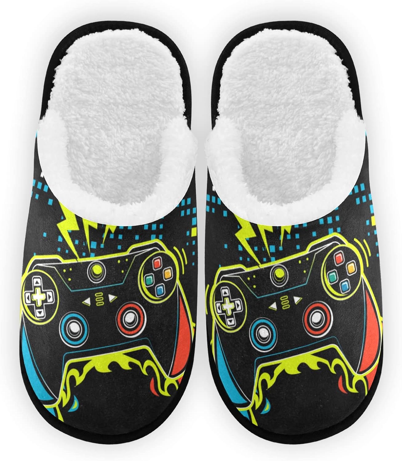 Тапочки Umidedor мягкие, нескользящие, для дома, спальни, отеля, путешествий и спа, Video Game
Тапочки Umidedor мягкие, нескользящие, для дома, спальни, отеля, путешествий и спа, Video Game