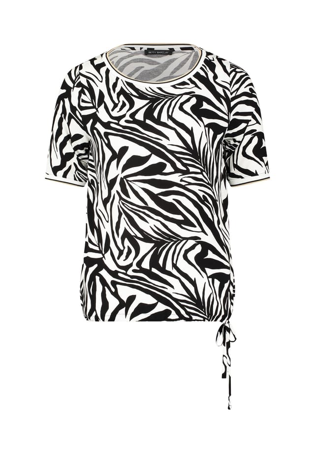 Повседневная рубашка с завязкой Betty Barclay, черный
Повседневная рубашка с завязкой Betty Barclay, черный