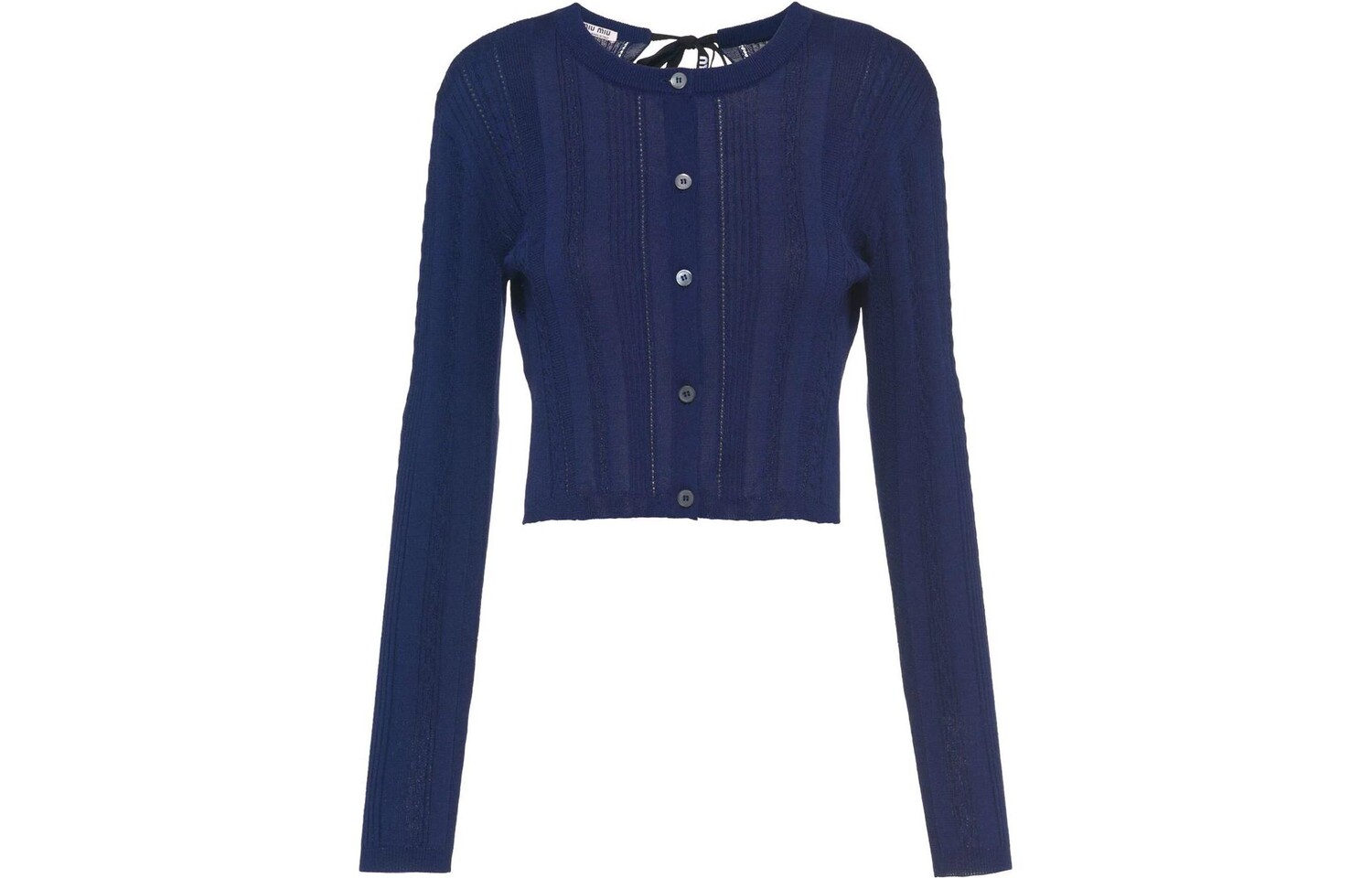 Трикотаж женский синий Miu Miu
Трикотаж женский синий Miu Miu