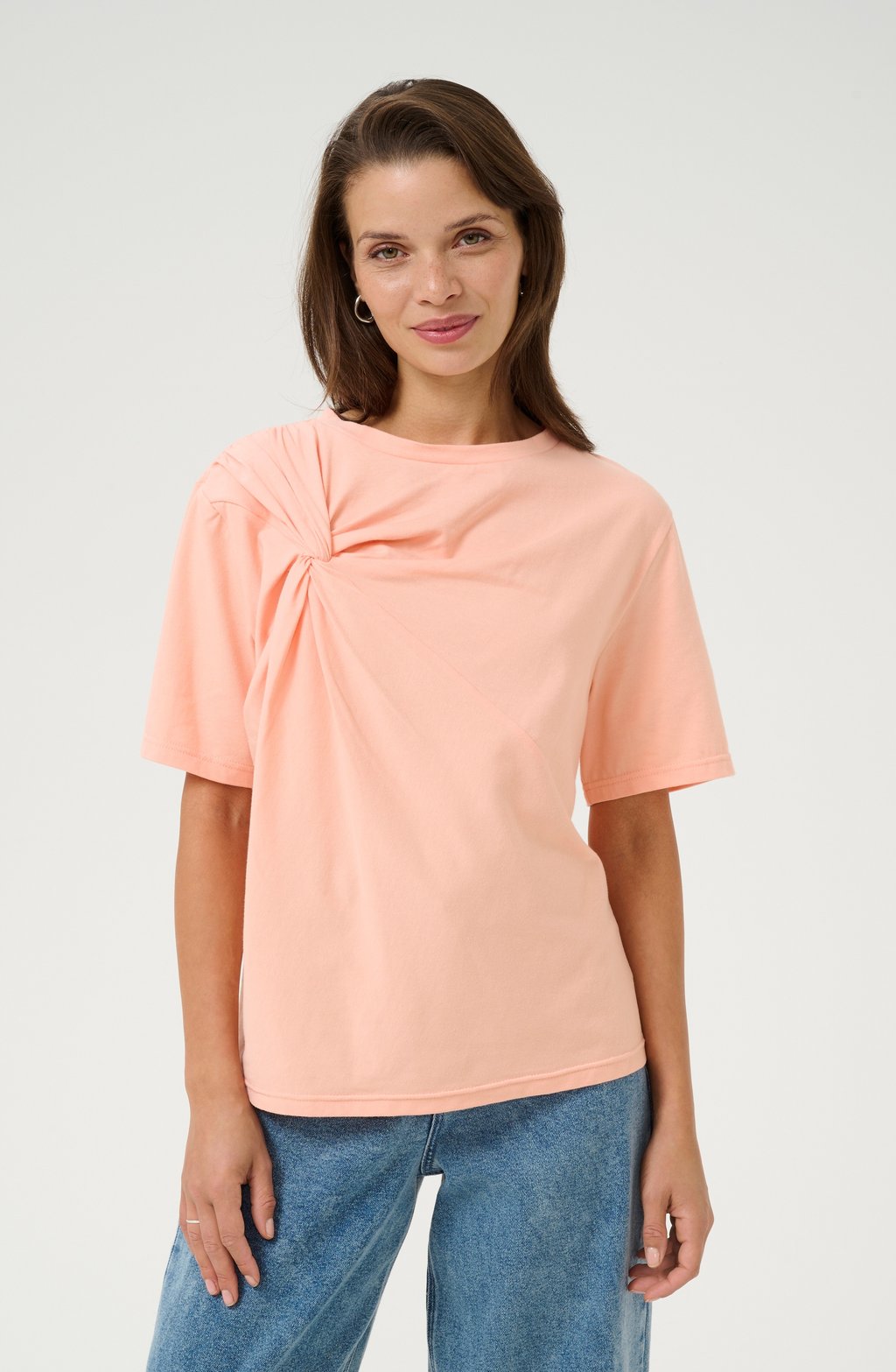 Базовая футболка KAELOISE Kaffe, оранжевый
Базовая футболка KAELOISE Kaffe, оранжевый