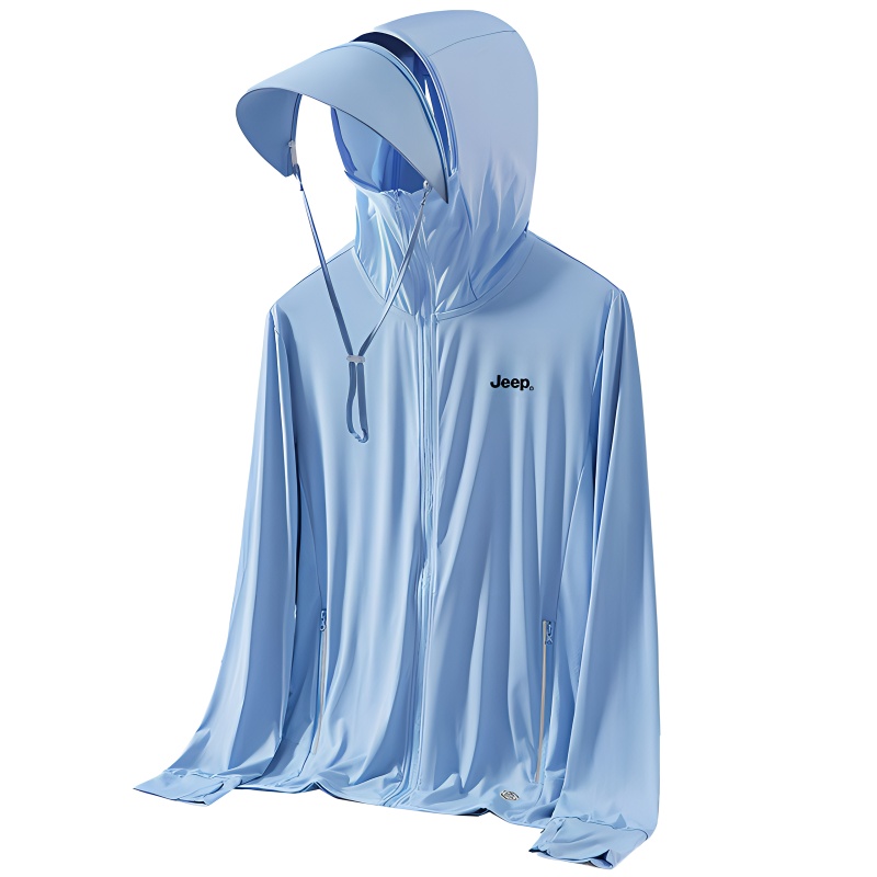 Защитная одежда от солнца унисекс худи тонкий прямой крой Jeep, dusty синий
Защитная одежда от солнца унисекс худи тонкий прямой крой Jeep, dusty синий