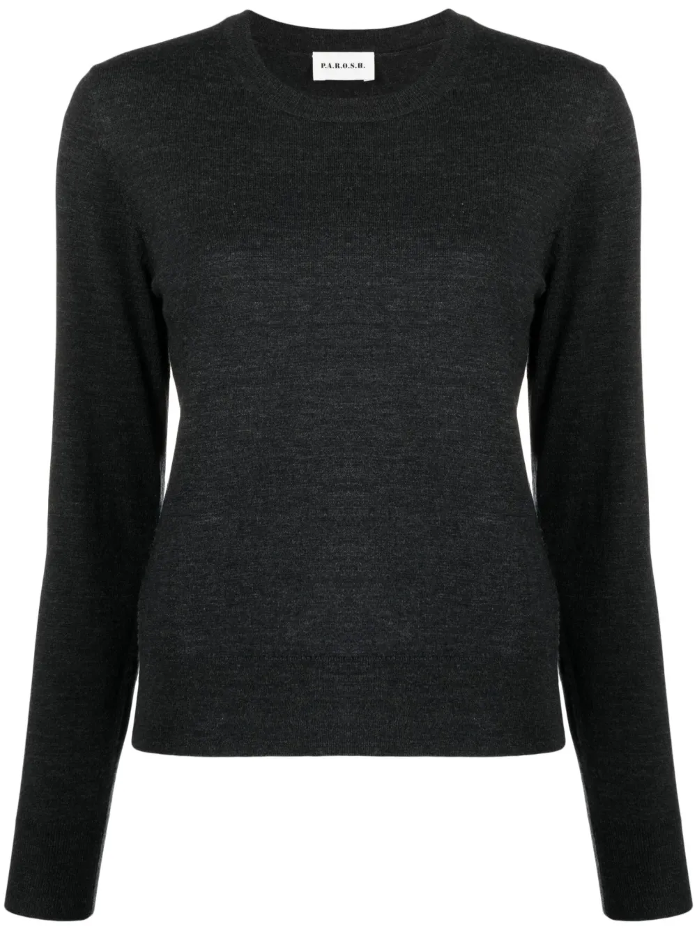 Джемпер из смесовой шерсти с круглым вырезом P.A.R.O.S.H., серый
Джемпер из смесовой шерсти с круглым вырезом P.A.R.O.S.H., серый