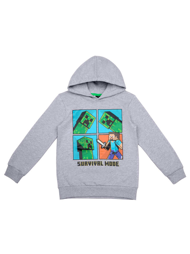 Толстовка Minecraft Creeper серого цвета Minecraft
Толстовка Minecraft Creeper серого цвета Minecraft