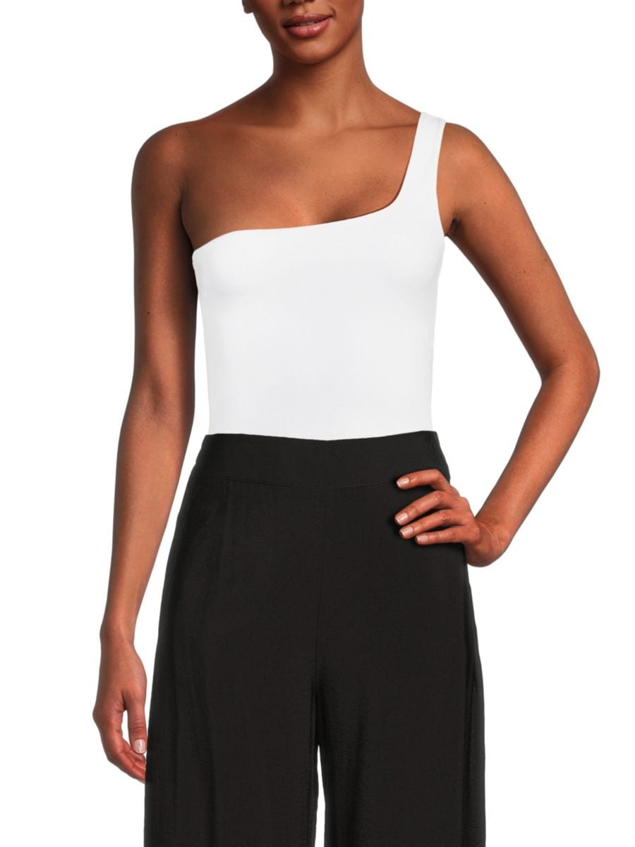 Слитный боди на одно плечо Second Skin Tani RD style, белый
Слитный боди на одно плечо Second Skin Tani RD style, белый